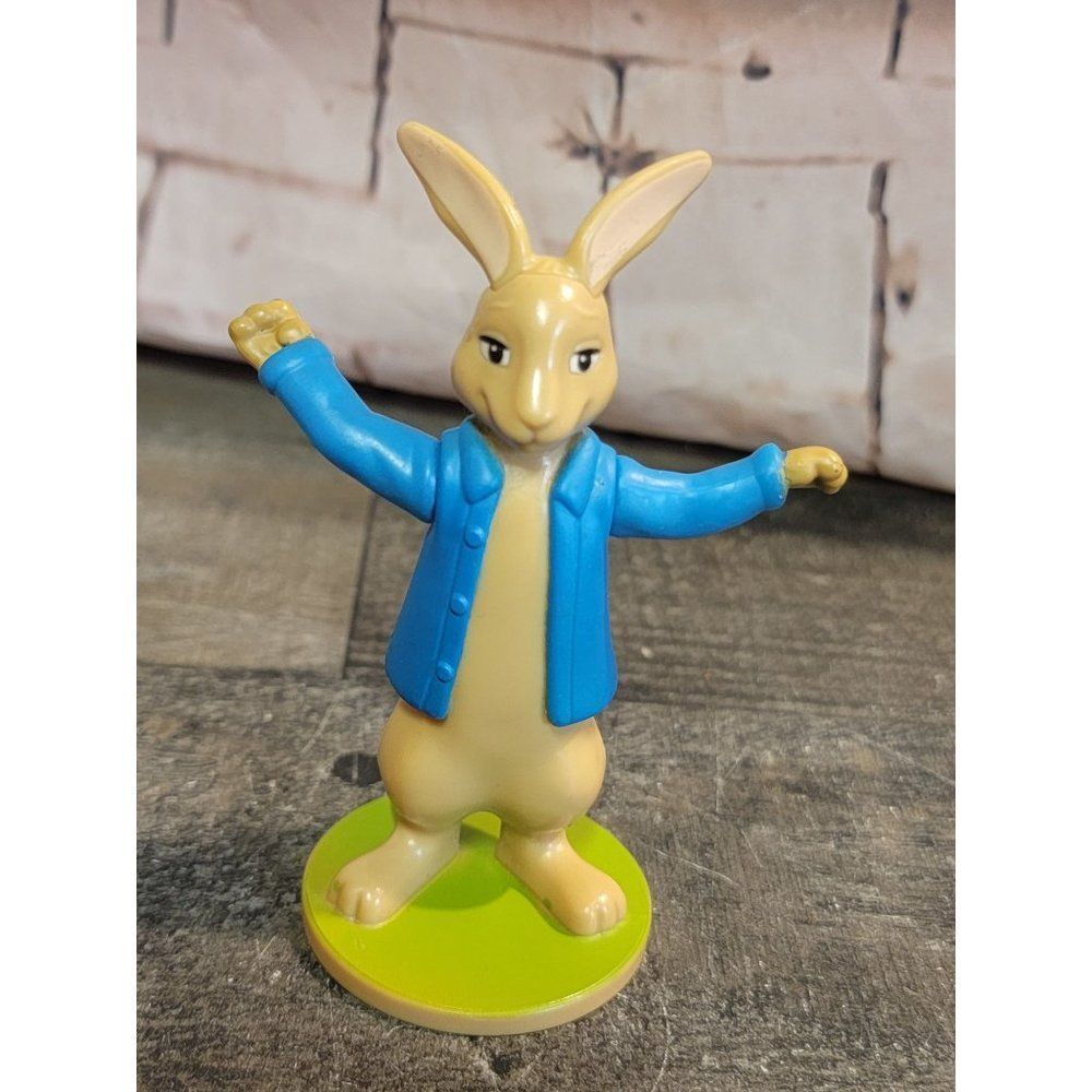 McDonald's 2017 Peter Rabbit Bunny and toy figure